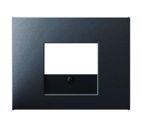 Накладка для аудио и USB розеток, антрацит, K.1 Berker 10357006