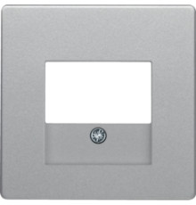 Накладка для аудио и USB розеток, алюминий, Q.х Berker 10336084