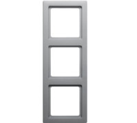 Рамка 3 поста, алюминий, Q.1 Berker 10136084