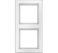 Рамка 2 поста, полярная белизна, Q.1 Berker 10126089
