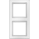 Рамка 2 поста, полярная белизна, Q.1 Berker 10126089
