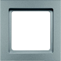 Рамка 1 пост, алюминий, Q.3 Berker 10116094