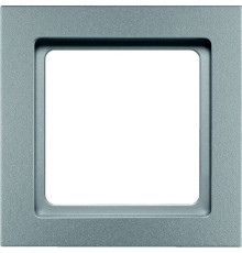 Рамка 1 пост, алюминий, Q.3 Berker 10116094