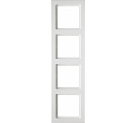 Рамка 4 поста, полярная белизна, Q.3 Berker 10146099