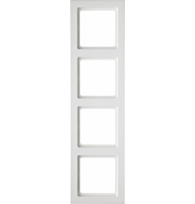 Рамка 4 поста, полярная белизна, Q.3 Berker 10146099