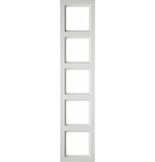 Рамка 5 постов, полярная белизна, Q.3 Berker 10156099