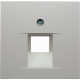 Накладка для компьютерной розетки, полярная белизна-matt, S.1 Berker 14071909