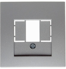 Накладка для аудио и USB розеток, алюминий, S.1 Berker 10331404