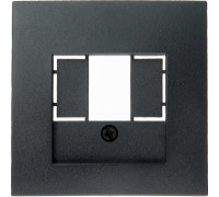 Накладка для аудио и USB розеток, антрацит, S.1 Berker 10331606