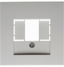 Накладка для аудио и USB розеток, полярная белизна-matt, S.1 Berker 10331909