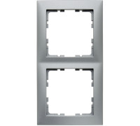 Рамка 2 поста, алюминий, S.1 Berker 10129939
