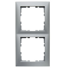 Рамка 2 поста, алюминий, S.1 Berker 10129939