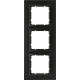 Рамка 3 поста, антрацит, B.7 Berker 10136626