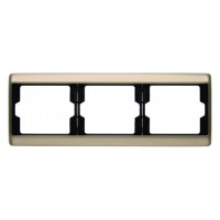 Рамка 3 поста, бронза, ARSYS Berker 13740001