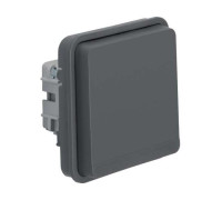 Розетка с заземлением, IP55, встраиваемая, серый, W.1 Berker 47063525
