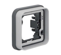 Рамка 1 пост, IP55, серый, W.1 Berker 13283505
