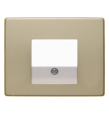 Накладка для аудио и USB розеток, золото, ARSYS Berker 10340002