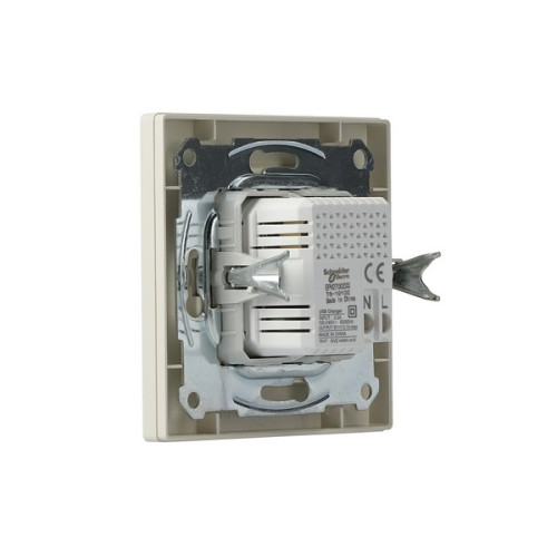 USB розетка, кремовый, EPH2700223 Schneider Electric Asfora