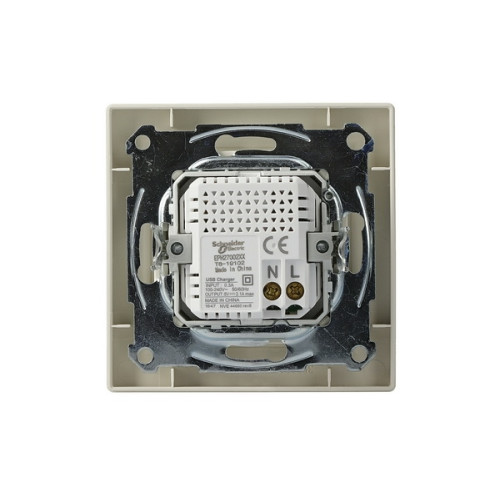 USB розетка, кремовый, EPH2700223 Schneider Electric Asfora