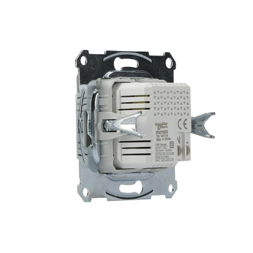 USB розетка, алюміній, EPH2700261 Schneider Electric Asfora