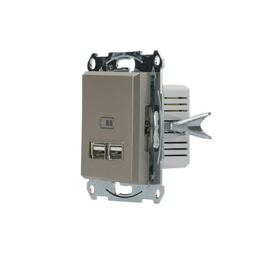 USB розетка, бронза, EPH2700269 Schneider Electric Asfora