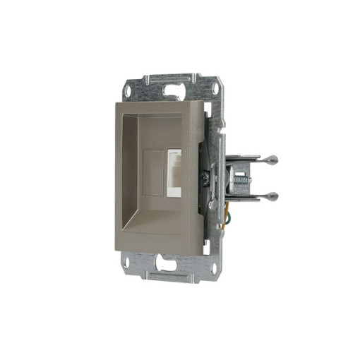 Розетка телефонная RJ-11, бронза, EPH4100169 Asfora Schneider