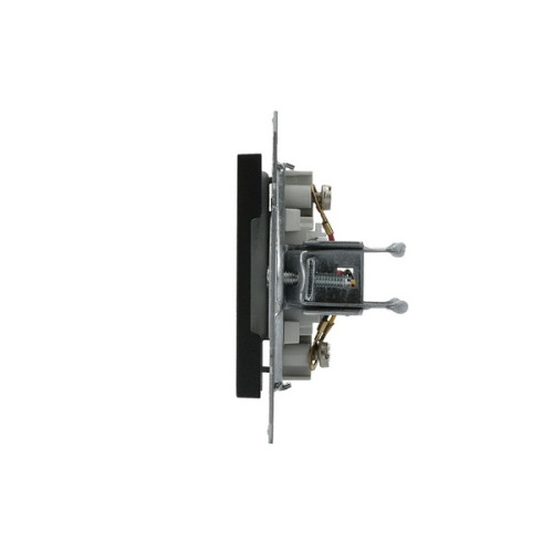 Розетка телефонная RJ-11, антрацит, EPH4100171 Asfora Schneider