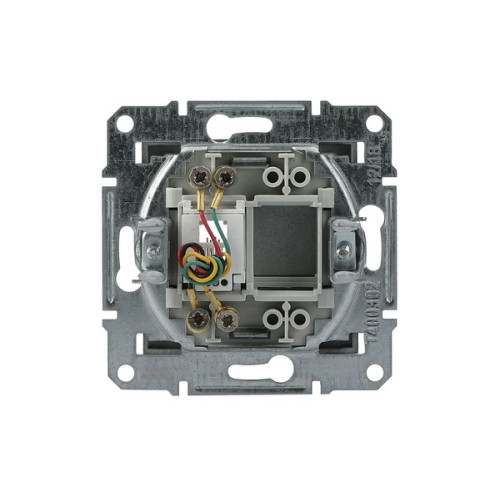 Розетка телефонная RJ-11, антрацит, EPH4100171 Asfora Schneider