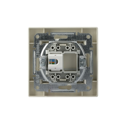 Розетка компьютерная RJ-45, кремовый, EPH4300123 Schneider Asfora