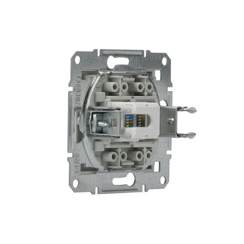 Розетка компьютерная RJ45, алюминий, EPH4300161 Asfora Schneider