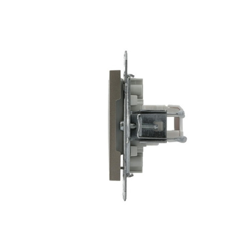 Розетка комп'ютерна RJ45, бронза, EPH4300169 Asfora Schneider