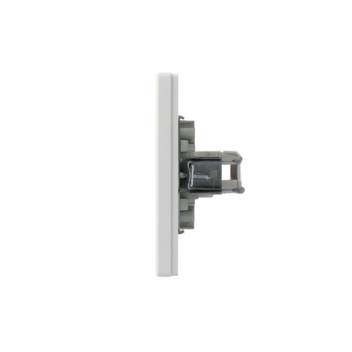Розетка компьютерная RJ45 двойная, белый, EPH4400121 Schneider Asfora