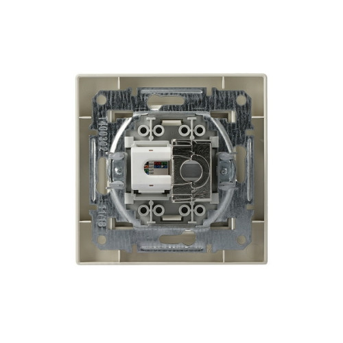 Розетка компьютерная + телефонная, кремовый, EPH4900123 Schneider Asfora