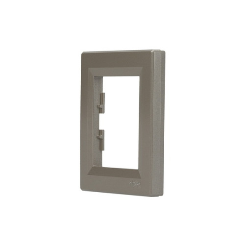 Рамка 1 пост, бронза, EPH5800169 Asfora Schneider