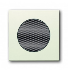 Накладка для динамика радиоприемника, белый шале, ABB 8253-96-507 Basic 55