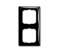 Рамка 2 поста, черный шато, ABB 2512-95-507 Basic 55