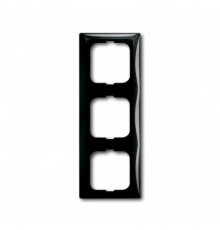 Рамка 3 поста, черный шато, ABB 2513-95-507 Basic 55