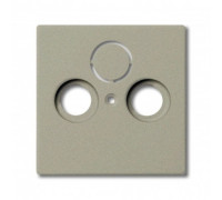 Накладка для TV-R розетки, шампань, ABB 1743-93-507 Basic 55