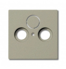 Накладка для TV-R розетки, шампань, ABB 1743-93-507 Basic 55