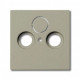 Накладка для TV-R розетки, шампань, ABB 1743-93-507 Basic 55