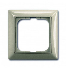 Рамка 1 пост, шампань, ABB 2511-93-507 Basic 55