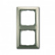 Рамка 2 поста, шампань, ABB 2512-93-507 Basic 55