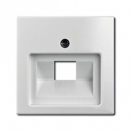 Накладка для телефонной розетки, белый, ABB 1803-94-507 Basic 55