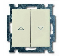 Выключатель жалюзи без фиксации, слоновая кость, ABB 2026/4 UC-92-507 Basic 55