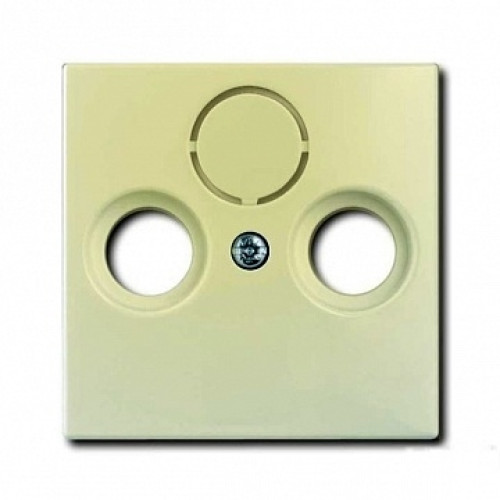 Накладка для TV-R розетки, слоновая кость, ABB 1743-92-507 Basic 55