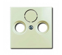 Накладка для TV-R розетки, белый шале, ABB 1743-96-507 Basic 55