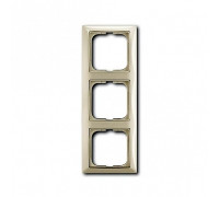 Рамка 3 поста, белый шале, ABB 2513-96-507 Basic 55