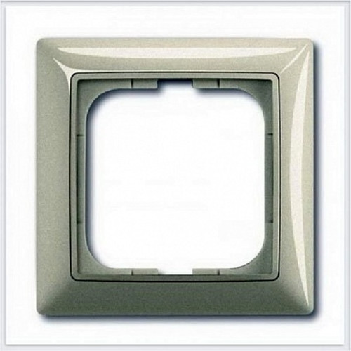Рамка 1 пост, шампань, ABB 2511-93-507 Basic 55
