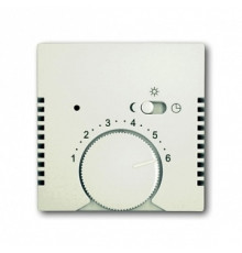 Накладка для терморегулятора теплого пола, белый шале, ABB 1795-96-507 Basic 55