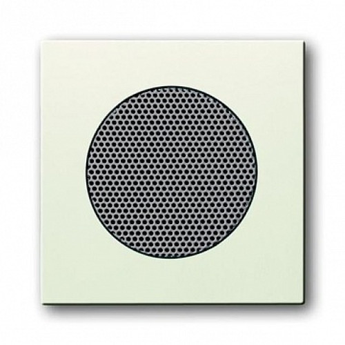 Накладка для динамика радиоприемника, белый шале, ABB 8253-96-507 Basic 55